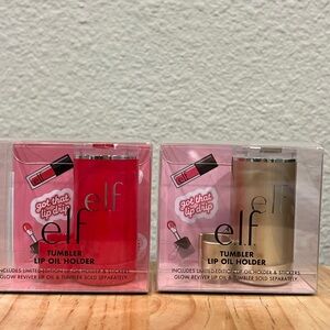 Elf Tumbler Lip Holder Set of 2 - Color Honey Talks & Red Delicious